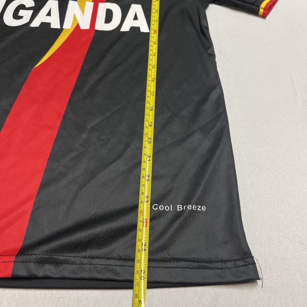 Uganda Soccer Football Jersey 2018 - 2020 Black Mafro Men Size L - Picture 7 of 8